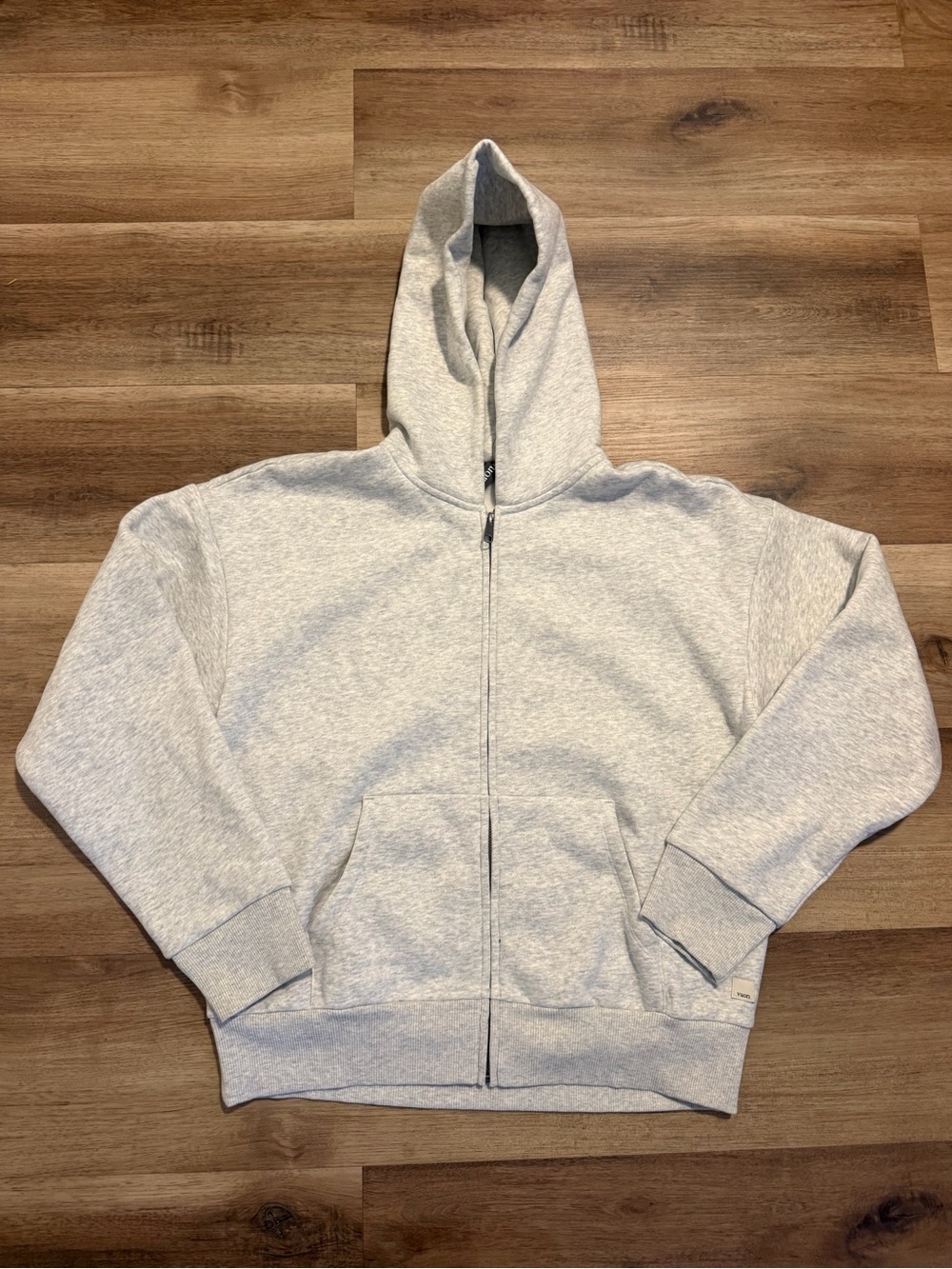 Vuori Restore Full Zip Hoodie Women’s XS Oversized Gray VW2030